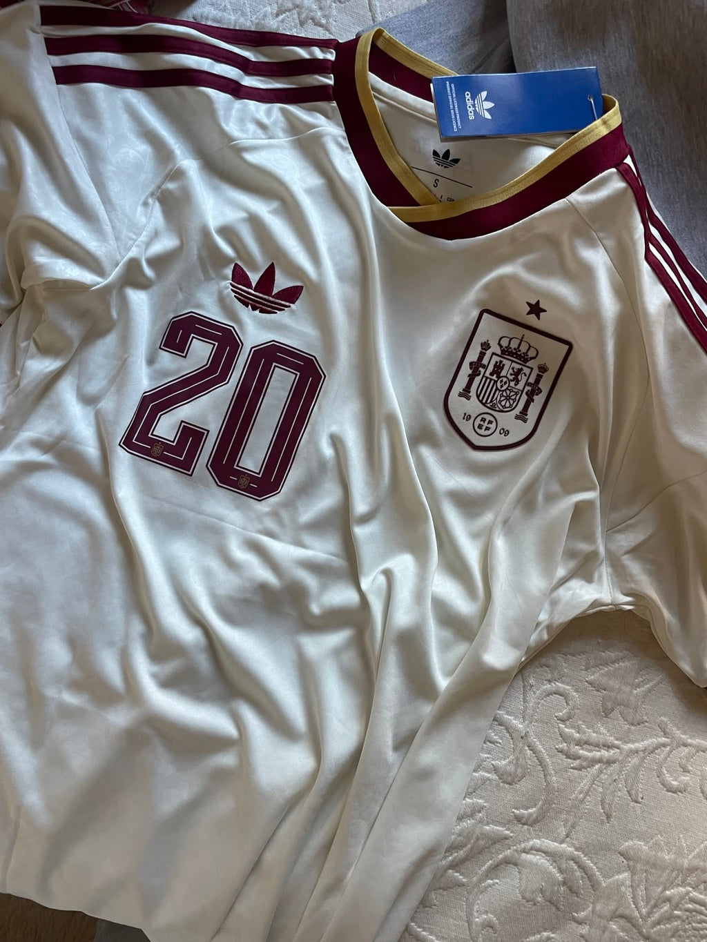 Maillot Espagne Adidas Originals Rétro #20