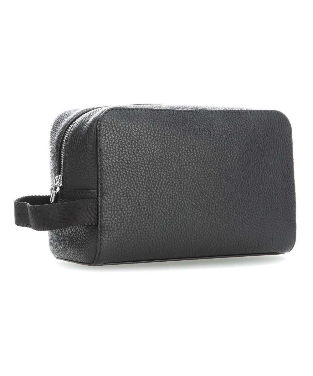 Trousse noir en cuir