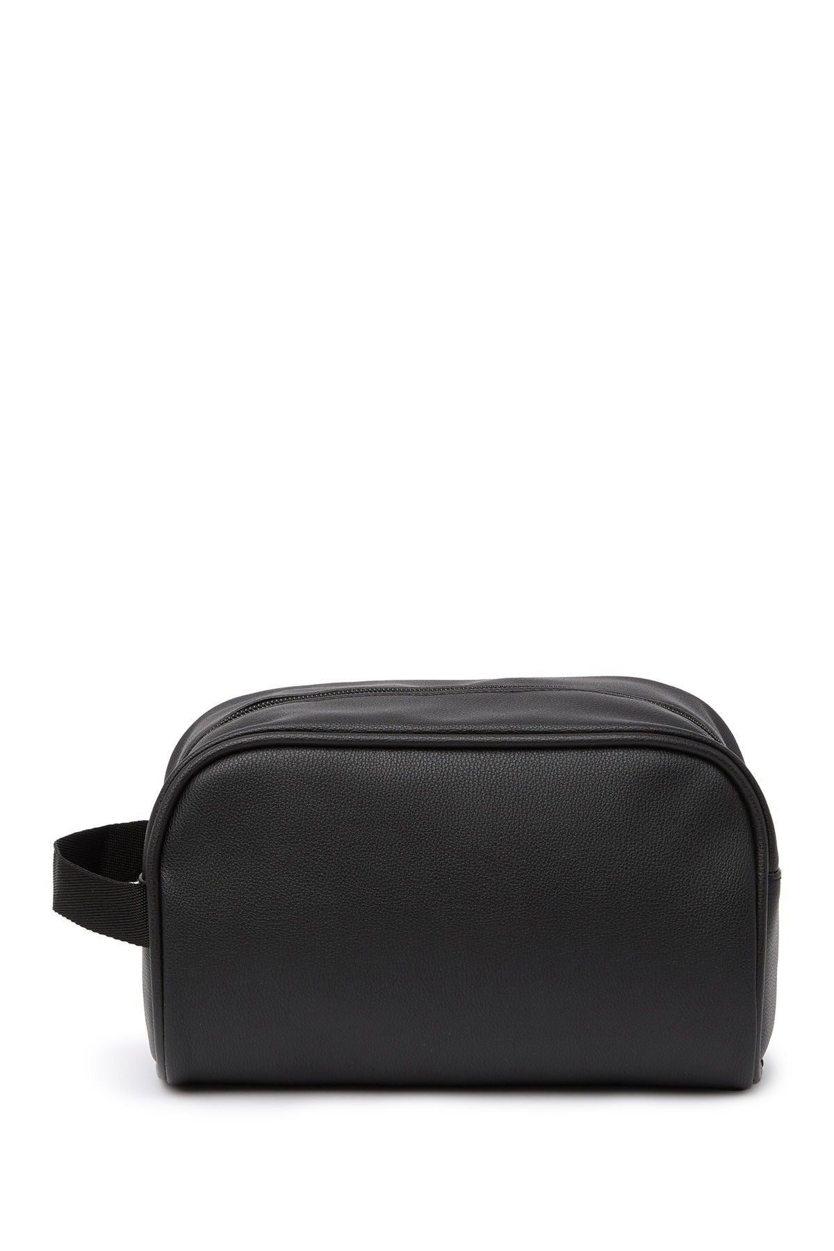 Trousse noir en cuir