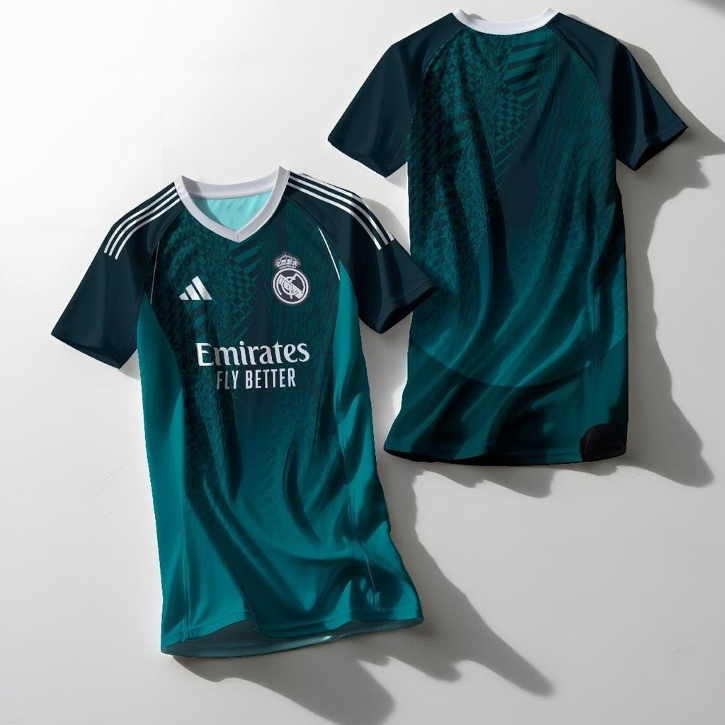 Real Madrid -Design vert foncé